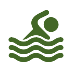 Piscina coberta e descoberta