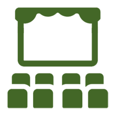Salão de Eventos e Cinema