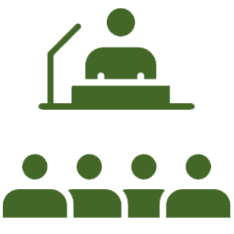 Eventos empresariais e para grupos específicos